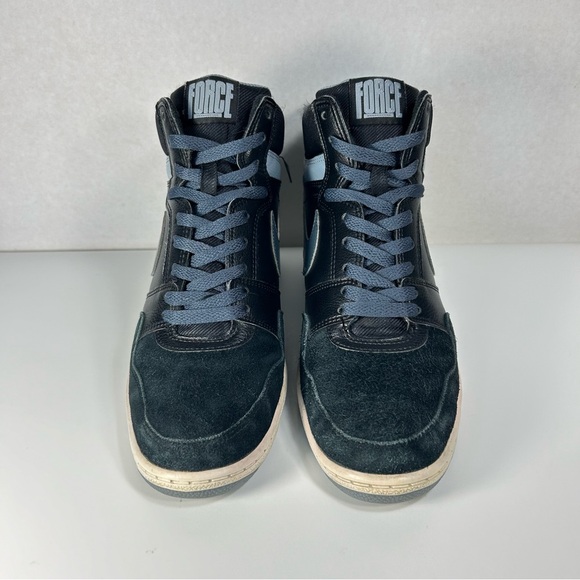 Nike Air Force Sky Hi Hidden Wedge Black Grey Shoes 629746-009; Women’s Size 9.5 - Picture 8 of 15